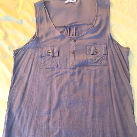 Active Gray rayon tank. Size XXL - Picture 6 of 10